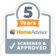 HomeAdvisor 3 Years Screened and Approved